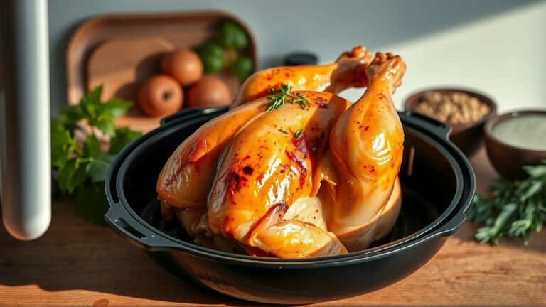 How Long To Air Fry A Whole Chicken?