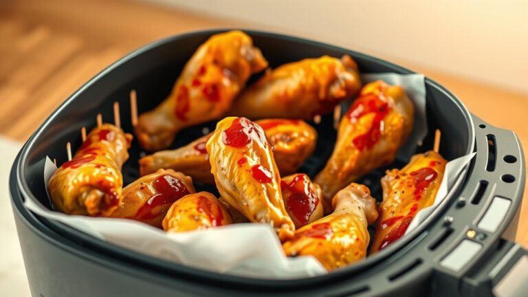 How Long To Air Fry Chicken Wings Garlic?