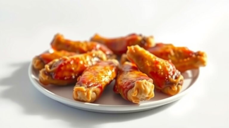 How Long To Air Fry Chicken Wings Glazed?