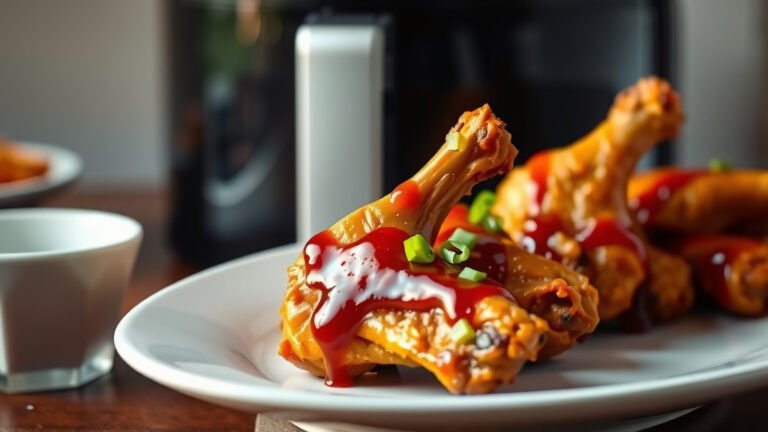 How Long To Air Fry Chicken Wings Sauced?