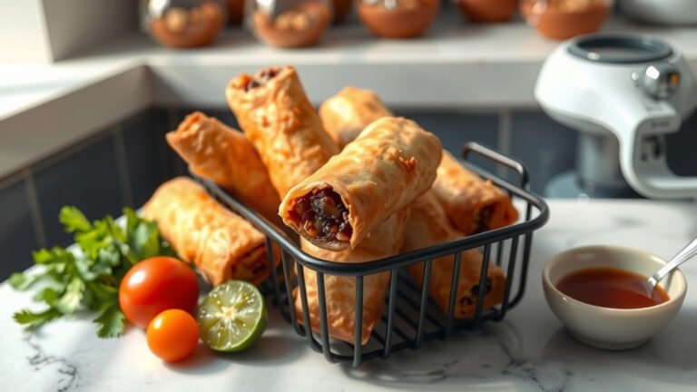 How Long To Air Fry Frozen Egg Rolls?