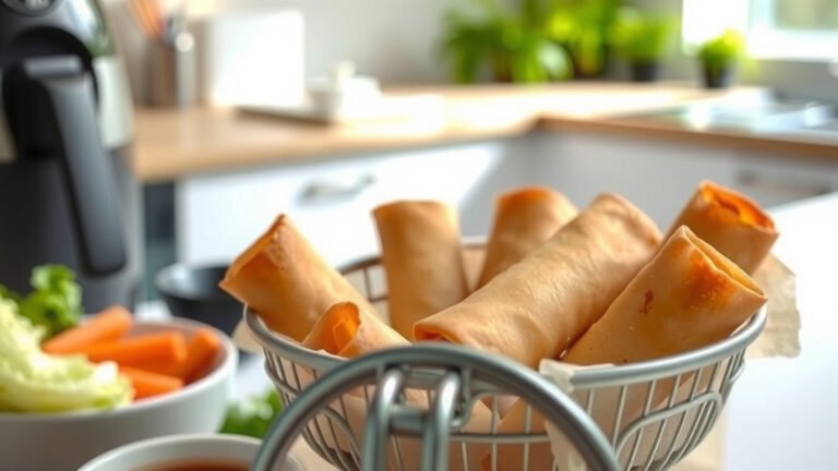 How Long To Air Fry Frozen Spring Rolls?