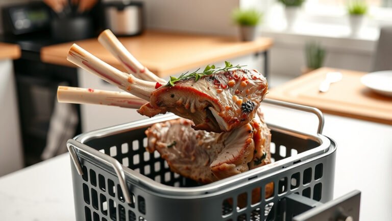 How Long To Air Fry Rack Of Lamb?