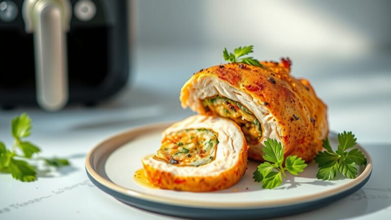 How Long To Air Fry Stuffed Chicken Breast?