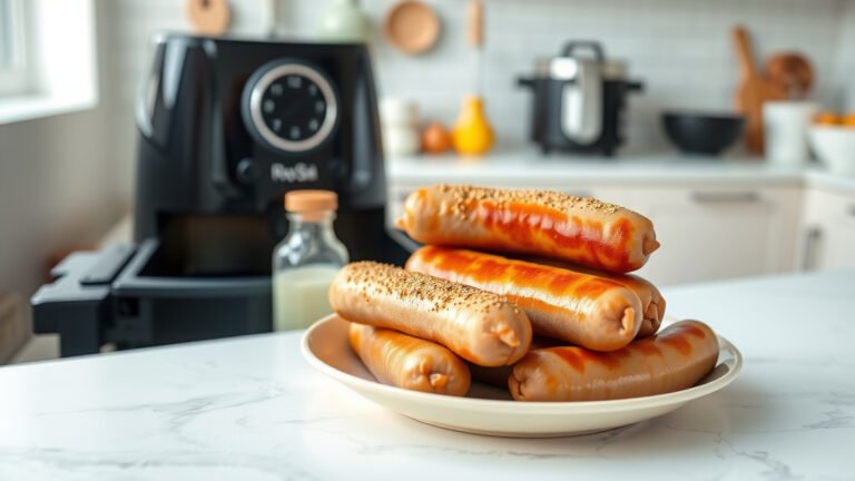 How To Air Fry Frozen Breakfast Sausages?