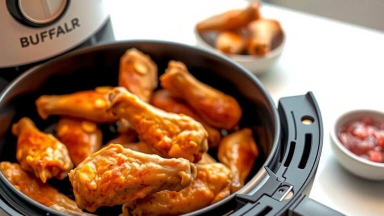 How To Air Fry Frozen Buffalo Wings?