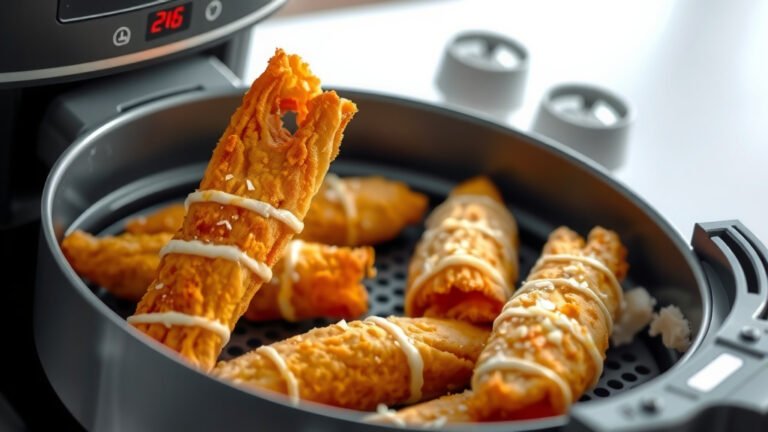 How To Air Fry Frozen Chicken Gyros?