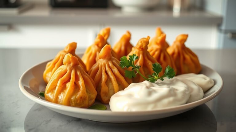 How To Air Fry Frozen Chicken Momos?