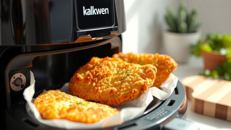 How To Air Fry Frozen Chicken Schnitzel?