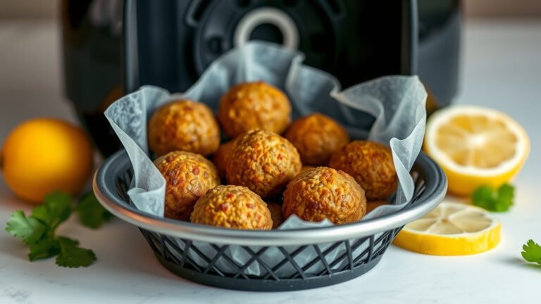 How To Air Fry Frozen Falafel Balls?