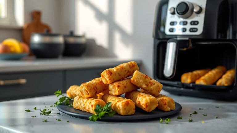 How To Air Fry Frozen Mozzarella Sticks?