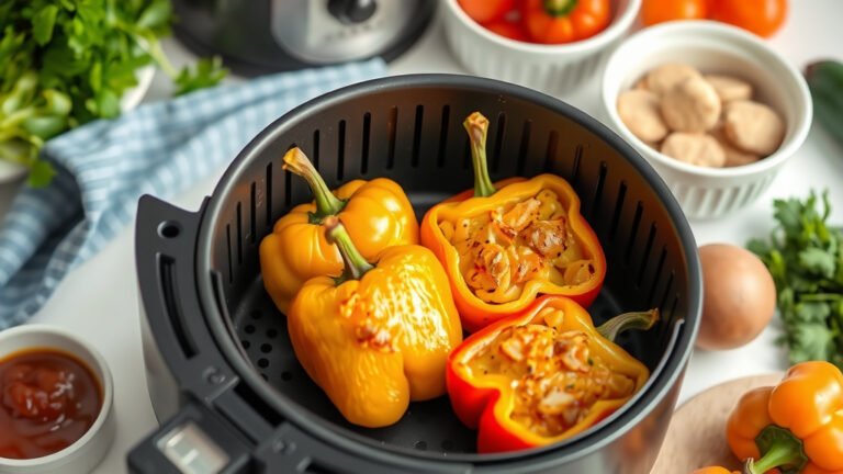 How To Air Fry Frozen Stuffed Peppers?