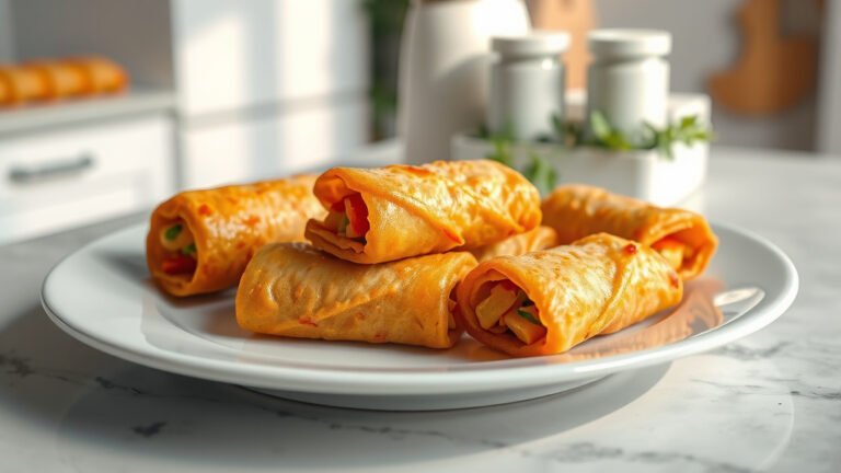 How To Air Fry Frozen Vegetable Curry Rolls?