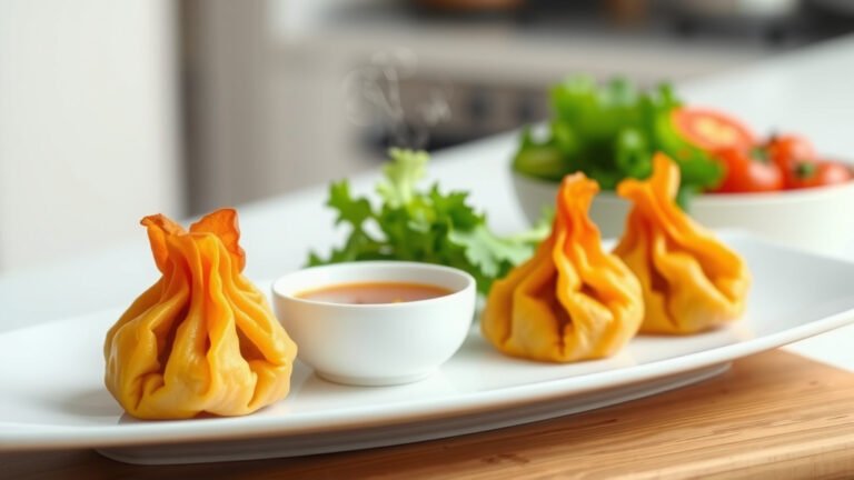 How To Air Fry Frozen Vegetable Dumplings?