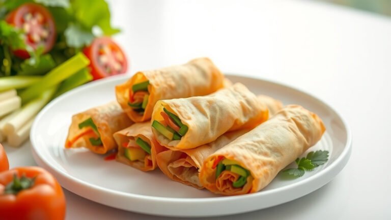 How To Air Fry Frozen Vegetable Rolls?