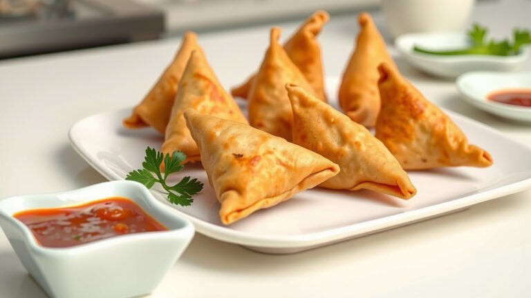 How To Air Fry Frozen Vegetable Samosas?