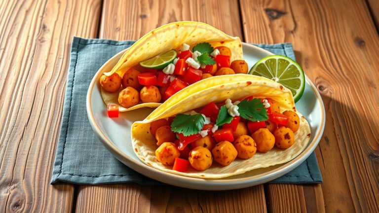 How To Make Air Fryer Crispy Chickpea Tacos?