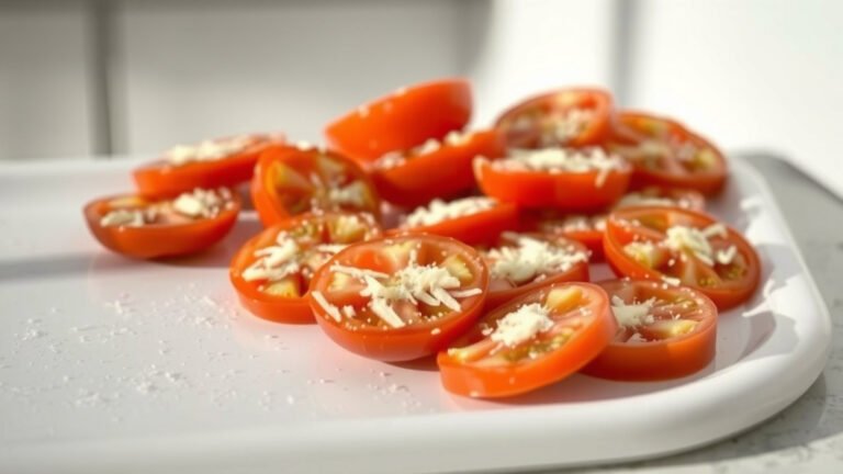 How To Make Air Fryer Crispy Parmesan Tomatoes?