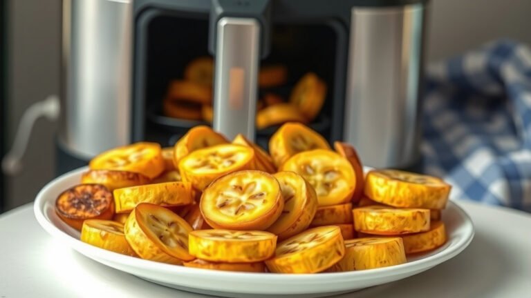 How To Make Air Fryer Crispy Plantains?