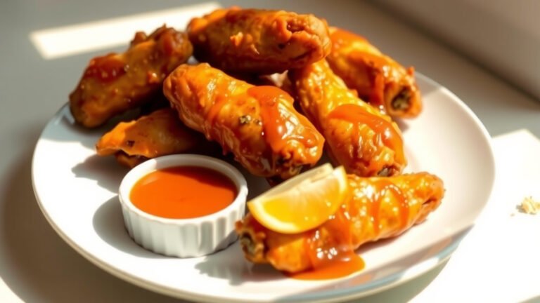 How To Make Air Fryer Honey Garlic Wings?