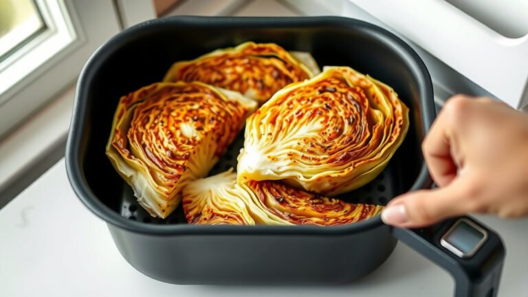 How To Make Air Fryer Roasted Cabbage?