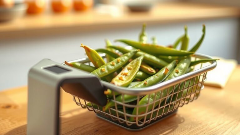 How To Make Air Fryer Roasted Snap Peas?