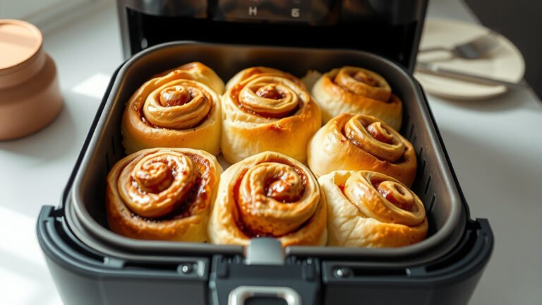 How To Make Cinnamon Rolls In Air Fryer?