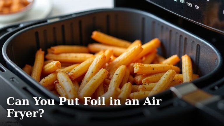 Can You Put Foil in an Air Fryer?
