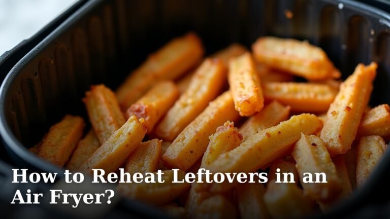 How to Reheat Leftovers in an Air Fryer?