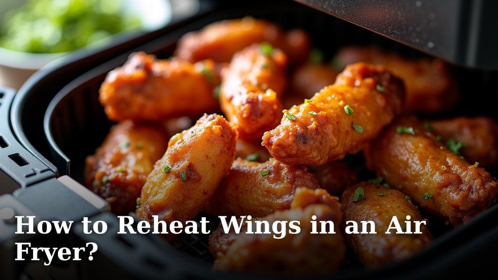 How to Reheat Wings in an Air Fryer?