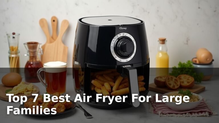 Top 7 Best Air Fryer For Large Families