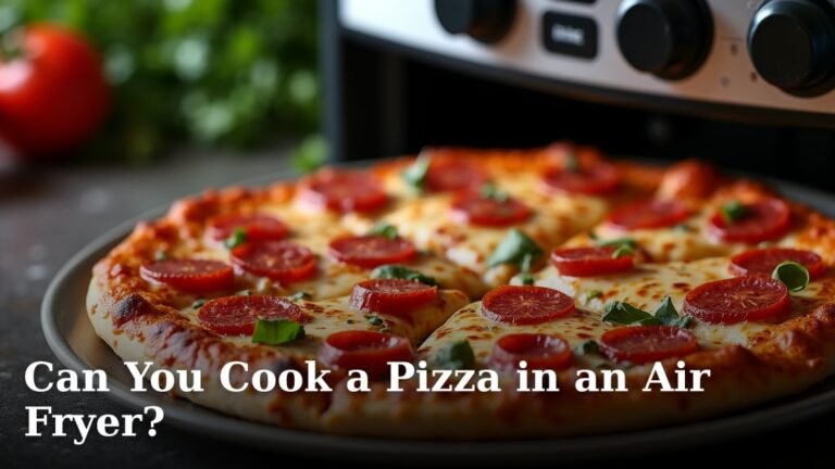 Can You Cook a Pizza in an Air Fryer?