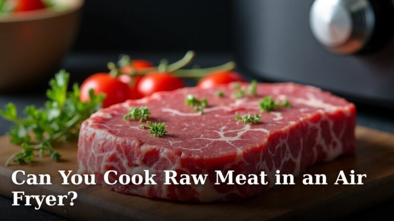 Can You Cook Raw Meat in an Air Fryer?