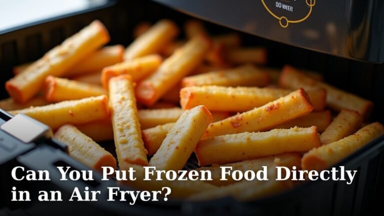Can You Put Frozen Food Directly in an Air Fryer?