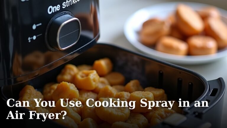 Can You Use Cooking Spray in an Air Fryer?