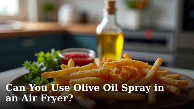 Can You Use Olive Oil Spray in an Air Fryer?