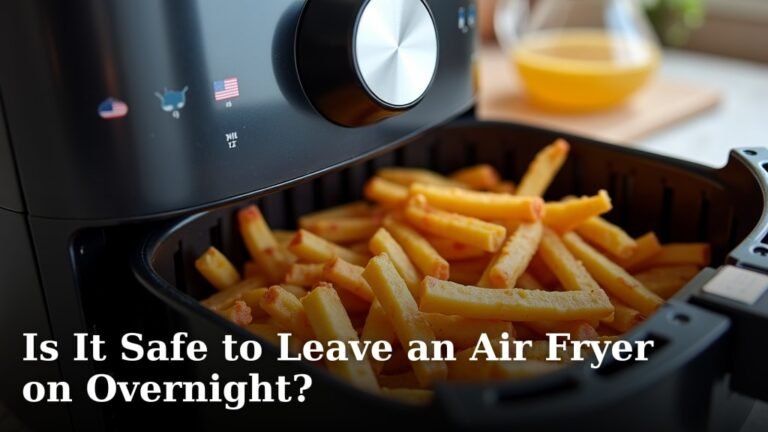 Is It Safe to Leave an Air Fryer on Overnight?