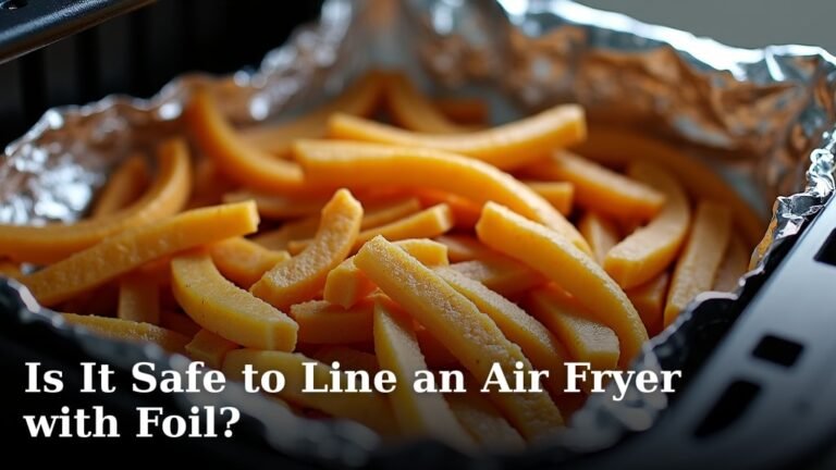 Is It Safe to Line an Air Fryer with Foil?