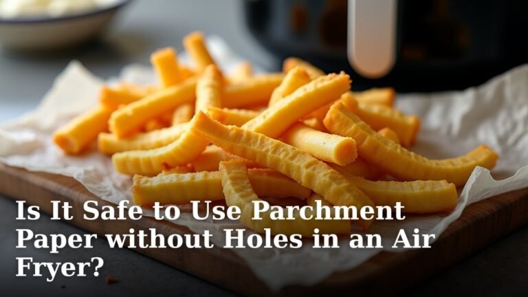 Is It Safe to Use Parchment Paper without Holes in an Air Fryer?