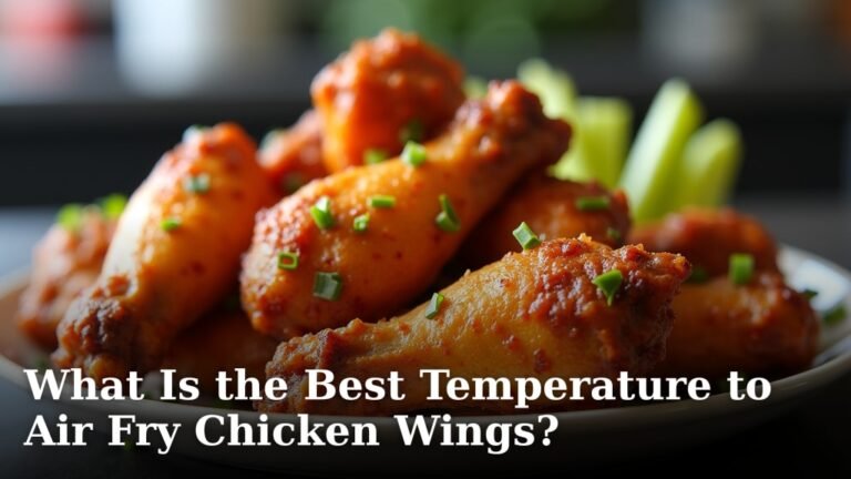 What Is the Best Temperature to Air Fry Chicken Wings?