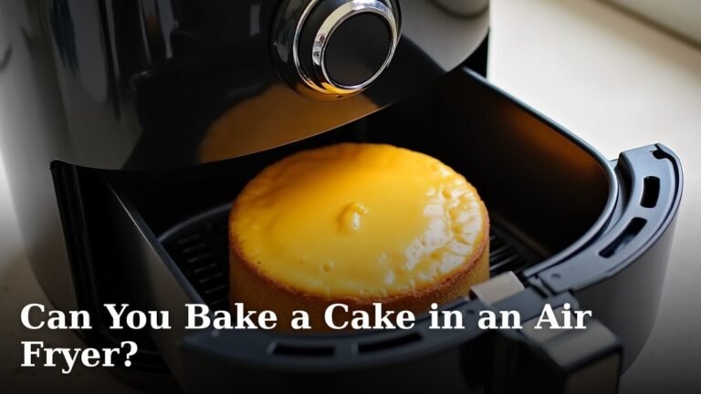 Can You Bake a Cake in an Air Fryer?