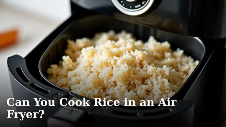 Can You Cook Rice in an Air Fryer?