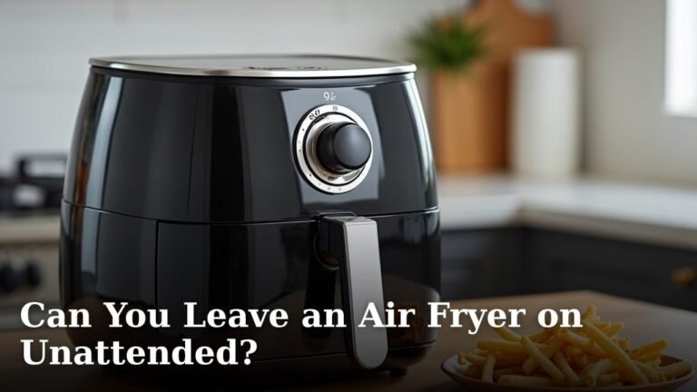 Can You Leave an Air Fryer on Unattended?