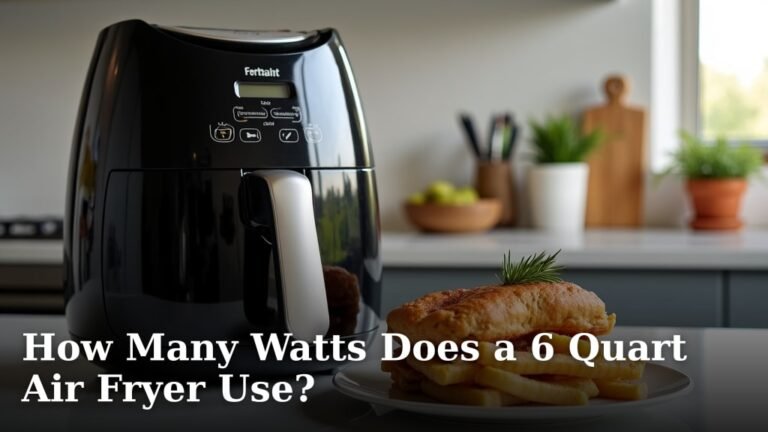 How Many Watts Does a 6 Quart Air Fryer Use?
