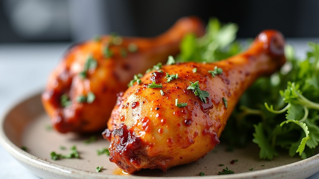 Making Delicious Air Fryer Drumsticks