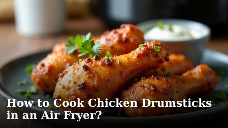 How to Cook Chicken Drumsticks in an Air Fryer?