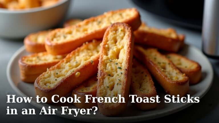 How to Cook French Toast Sticks in an Air Fryer?