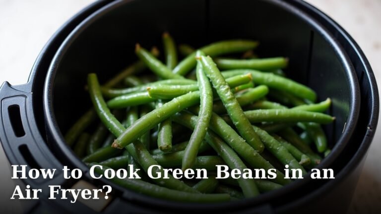 How to Cook Green Beans in an Air Fryer?