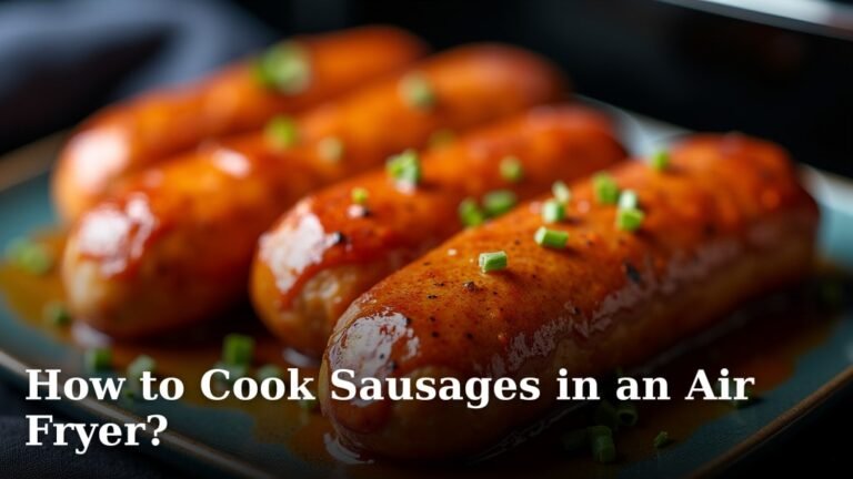 How to Cook Sausages in an Air Fryer?