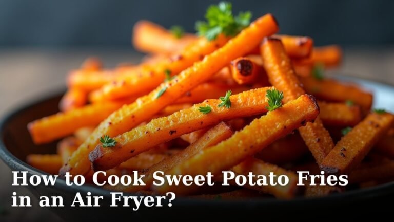How to Cook Sweet Potato Fries in an Air Fryer?